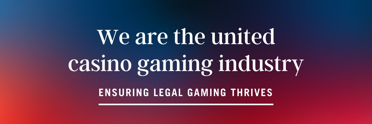 American Gaming Association's banner