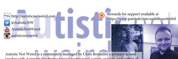 Chris Bonnello (Autistic Not Weird) Profile Banner