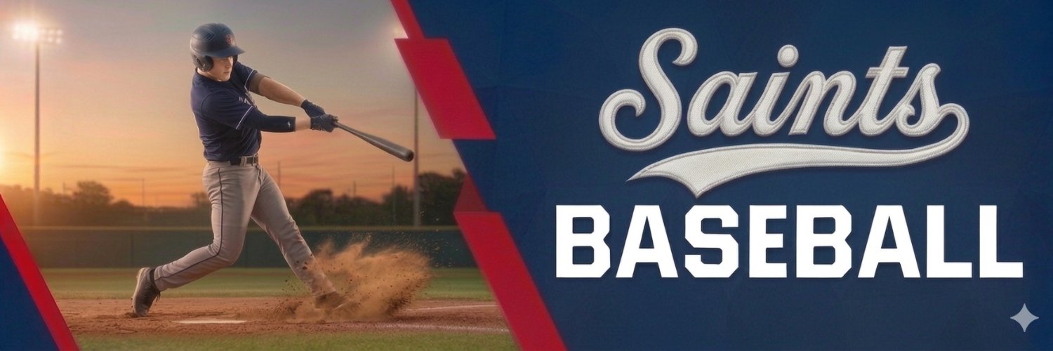 Saints⚾Baseball banner