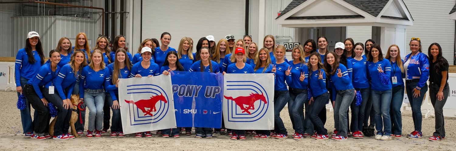 SMU Equestrian banner