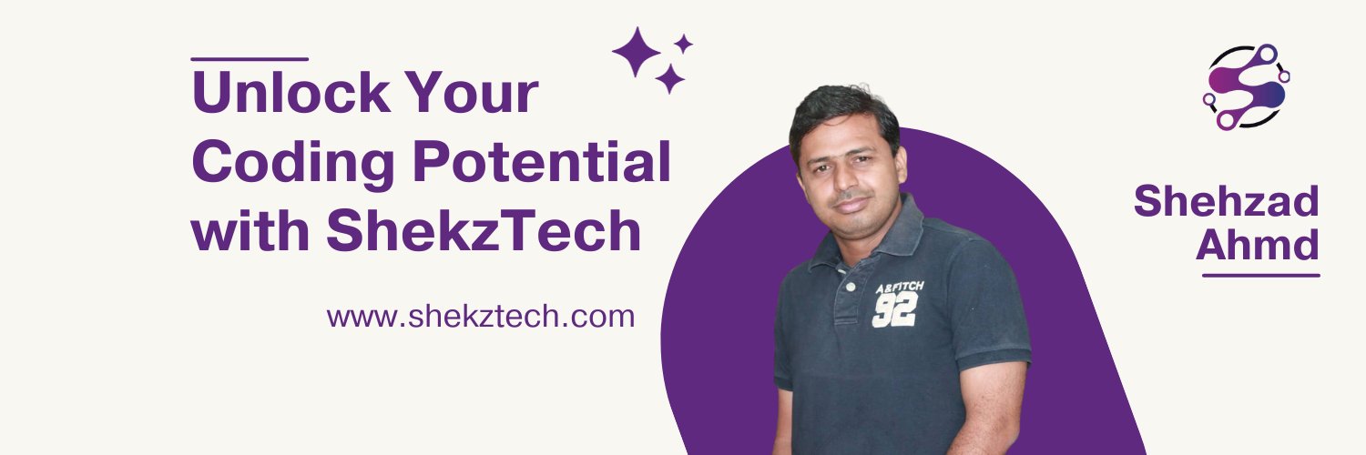 shekztech's profile banner image