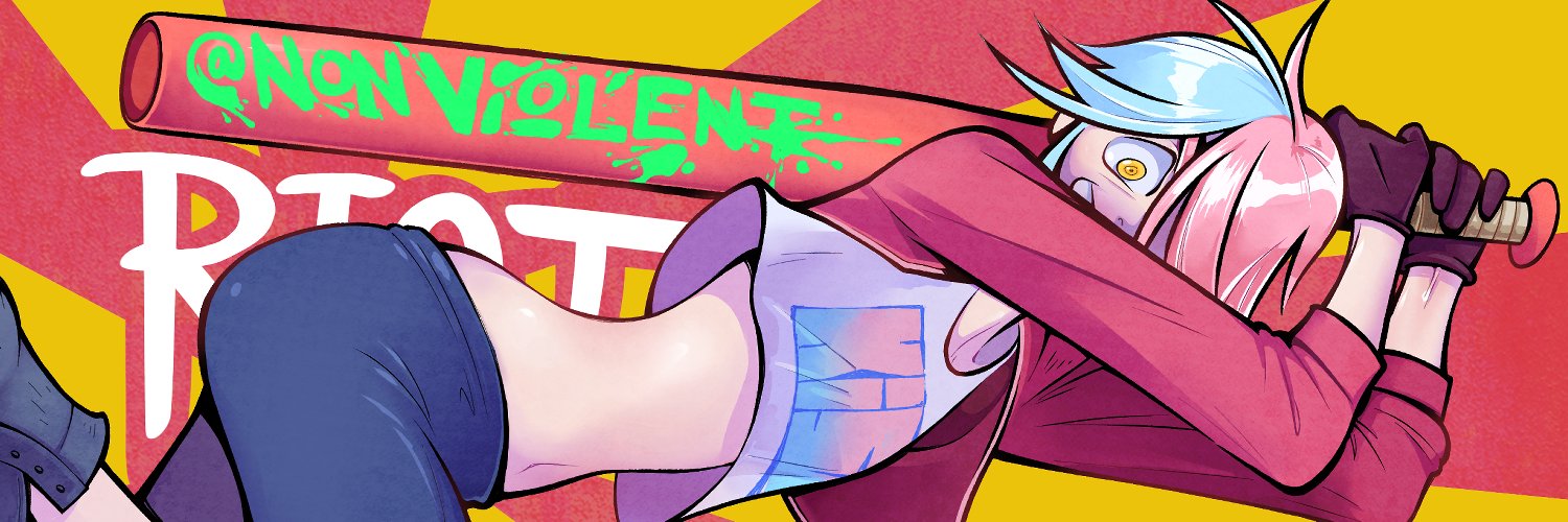 Non-Violent Riot banner