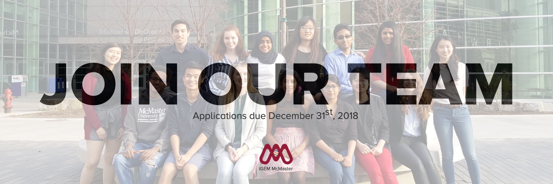 iGEM McMaster banner