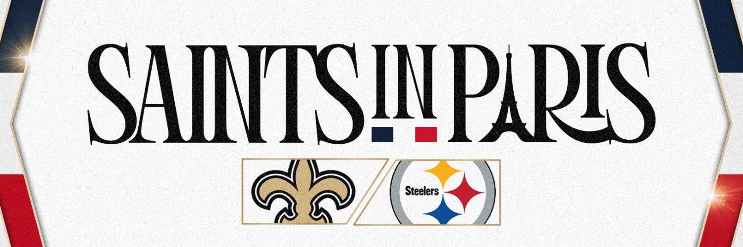 Twitter banner for @Saints