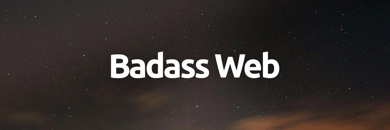 BadassWeb's profile banner image