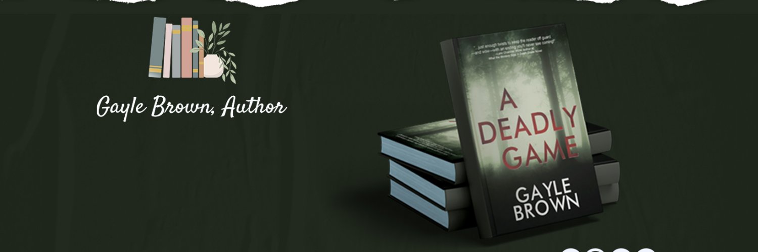 Gayle Brown, Author banner