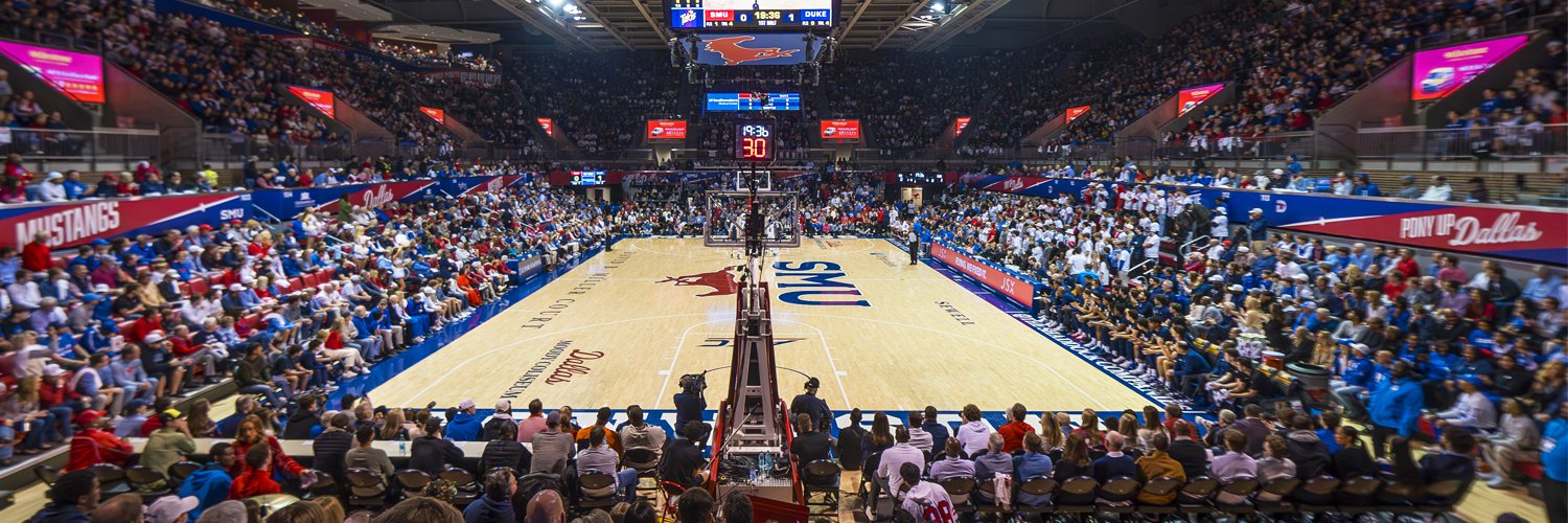 SMU Basketball's banner