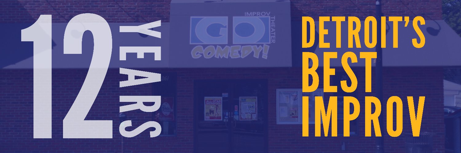 Go Comedy! Improv banner