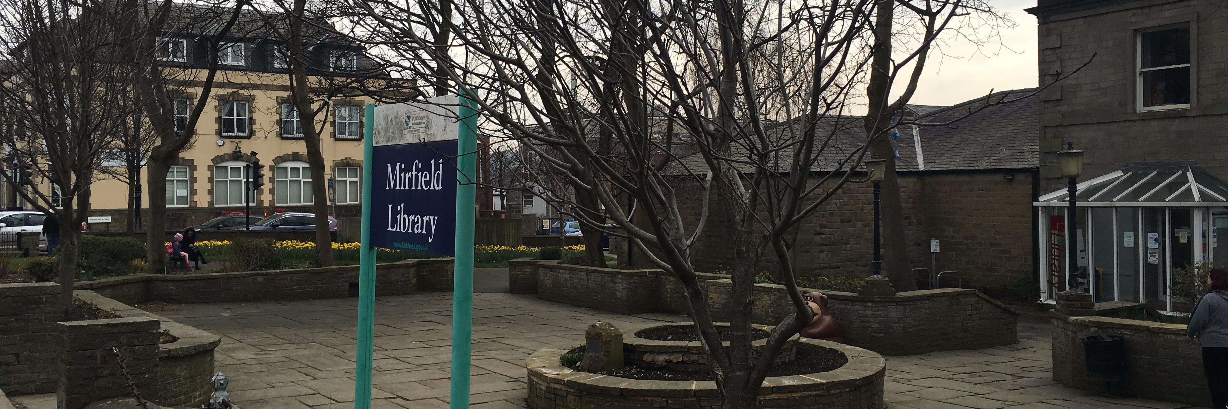 Friends Mirfield Lib banner