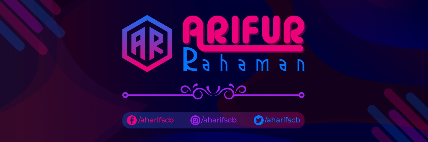 AHARIFSCB's profile banner image