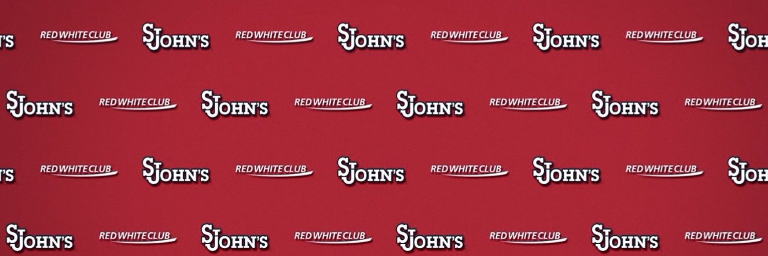 St. John's Red White Profile Banner