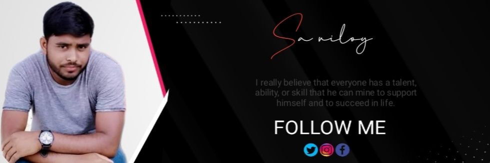saniloy9's profile banner image