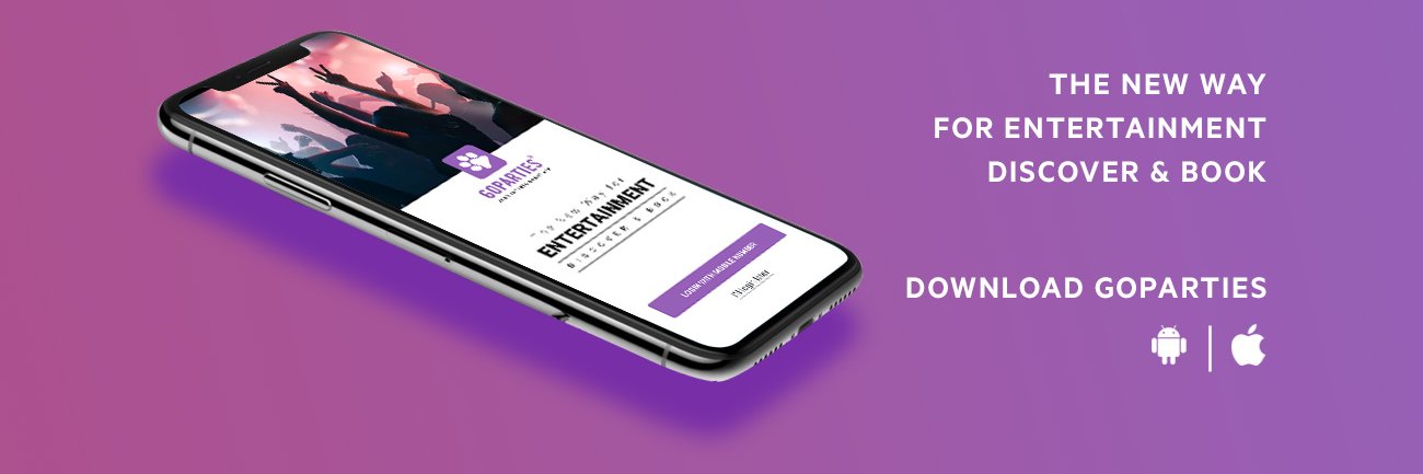 GoParties banner