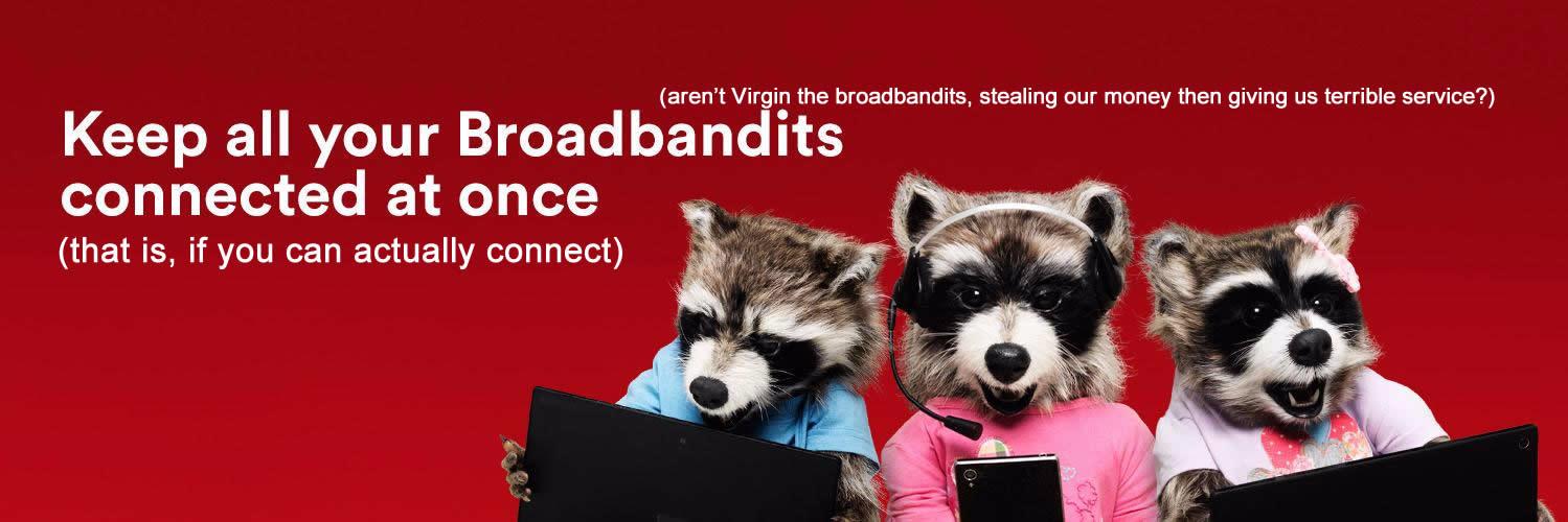 NOT Virgin Media banner