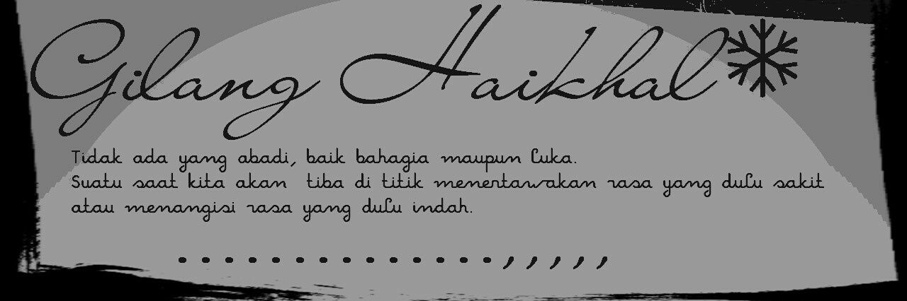 HaikhalGilang's profile banner image