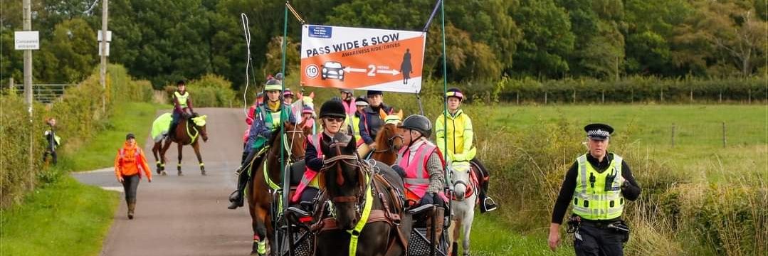 Pass wide and slow banner