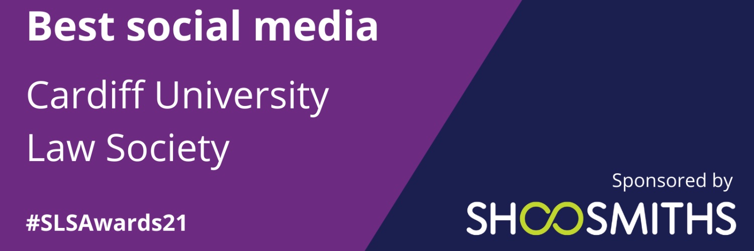 Cardiff University Law Society banner