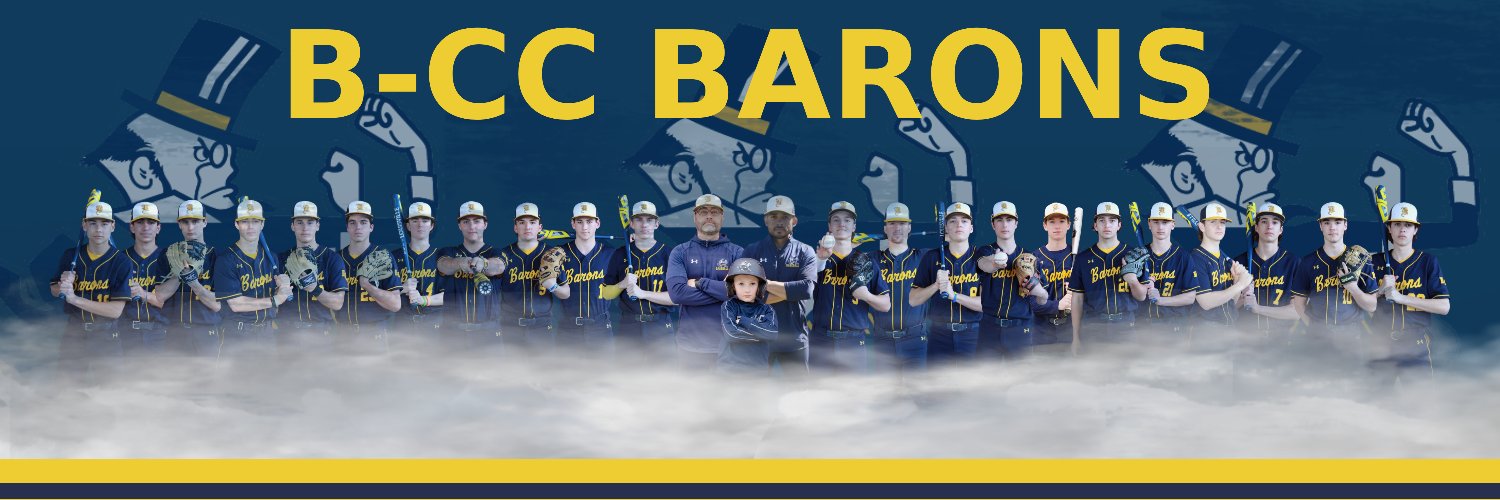 B-CC HS Baseball banner
