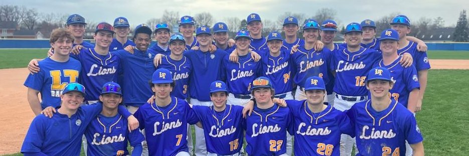 Lyons Township Baseball banner