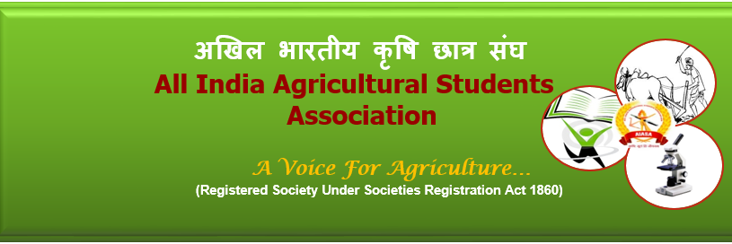 All India Agricultural Students Association(AIASA) banner