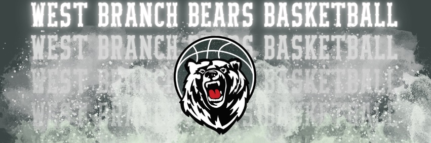 West Branch Boys Basketball banner