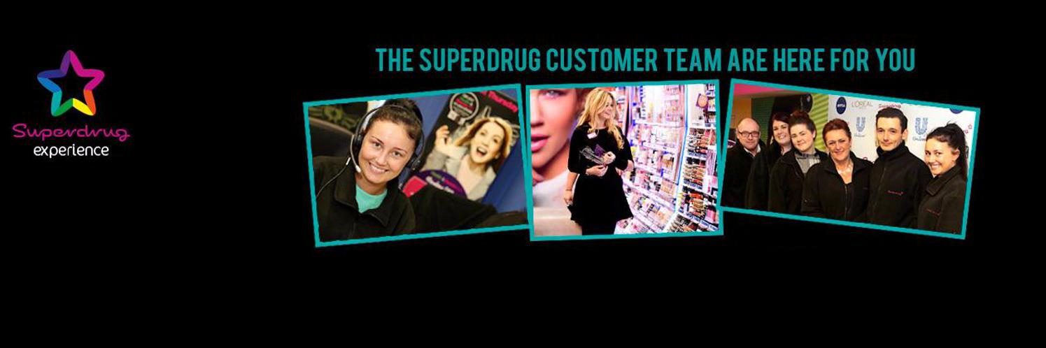 Superdrug Help banner