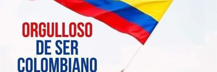 Luigy M. Mi Colombia está despertando banner