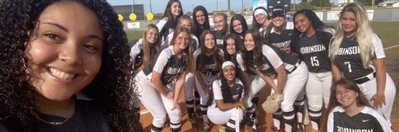 Robinson Softball banner