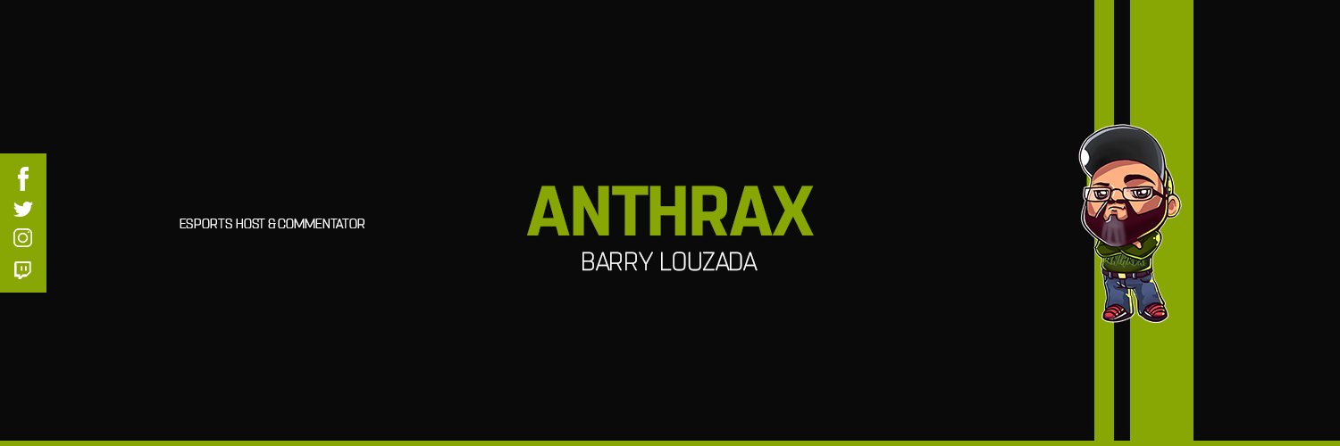 Barry 'Anthrax' Louzada banner