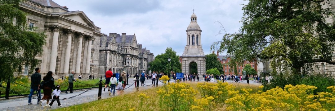 Trinity College Dublin's banner