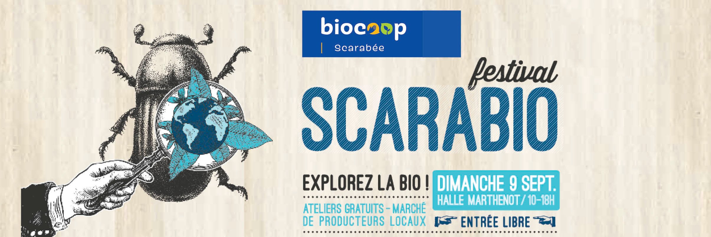 Scarabée Biocoop banner
