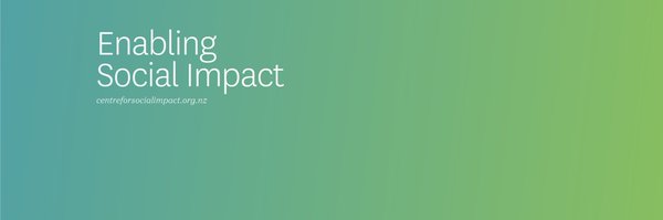 SocialImpactNZ Profile Banner