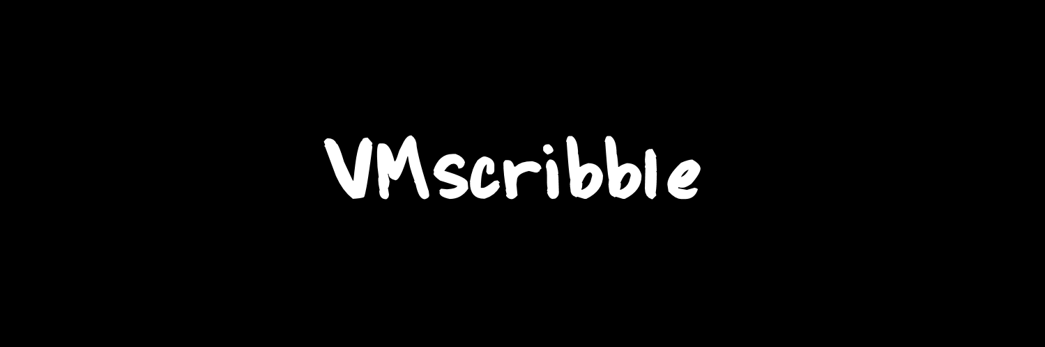 VMscribble banner