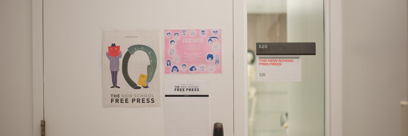 The New School Free Press banner