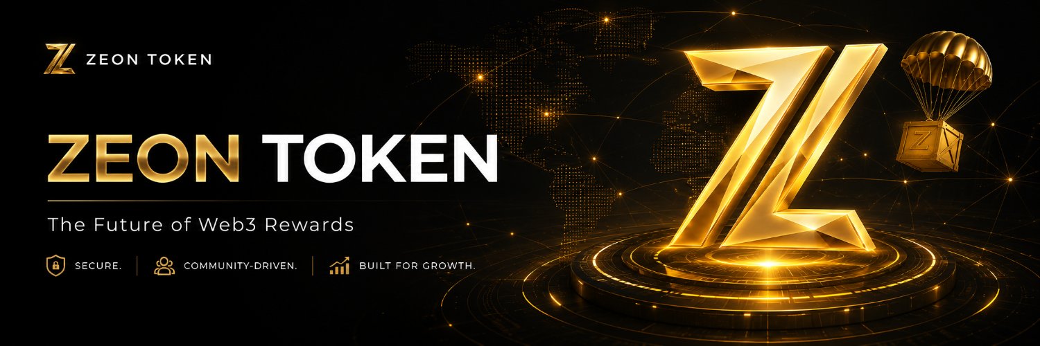ZEON TOKEN banner