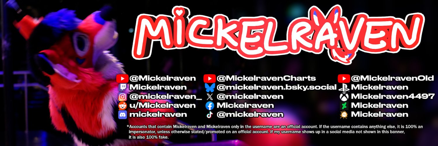 mickelraven's profile banner image