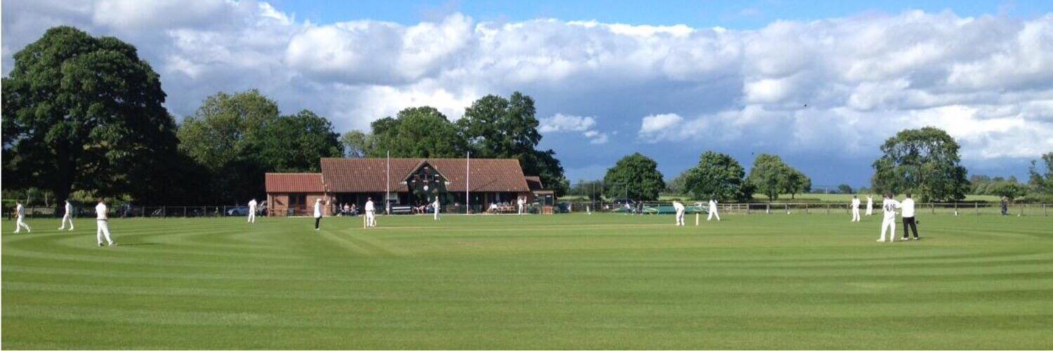 Alne Cricket Club banner