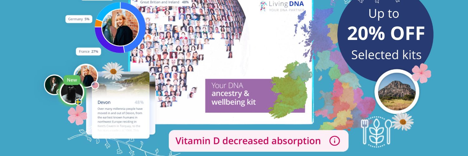 Living DNA banner