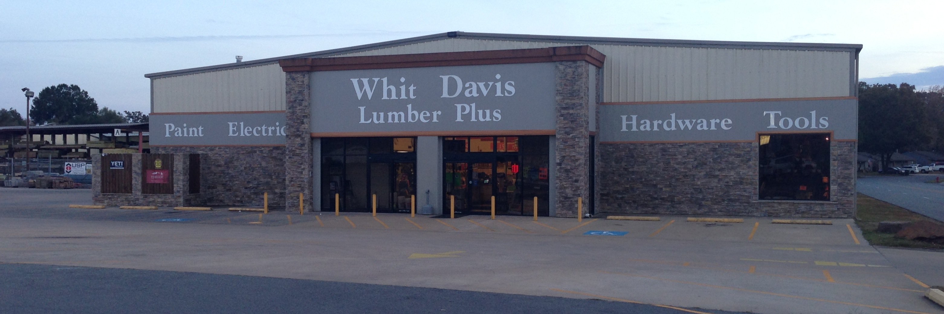 WhitDavisLumber's profile banner image