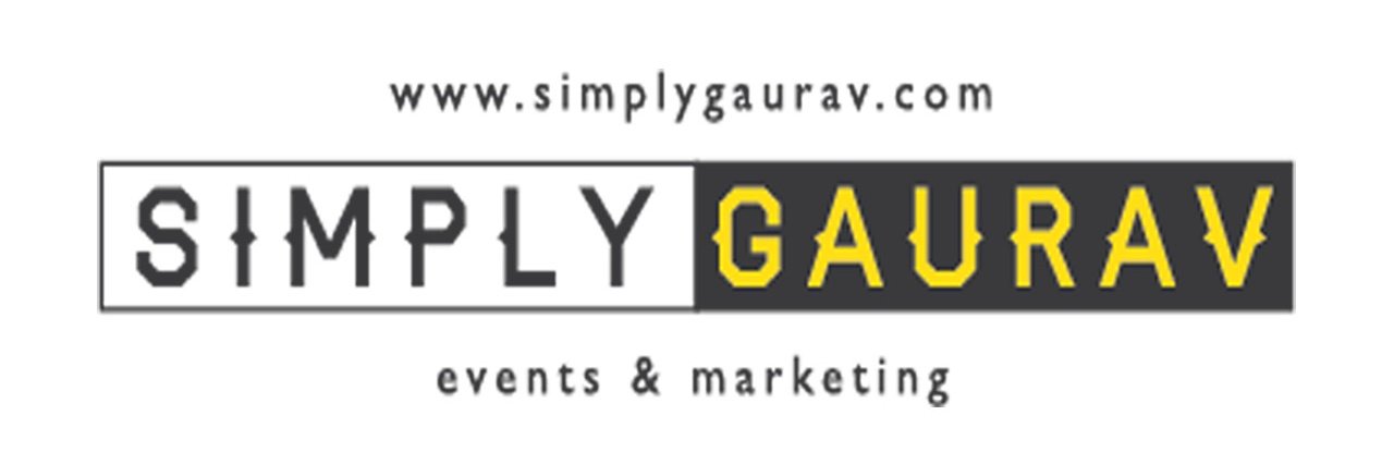 SimplyGaurav Events & Marketing banner