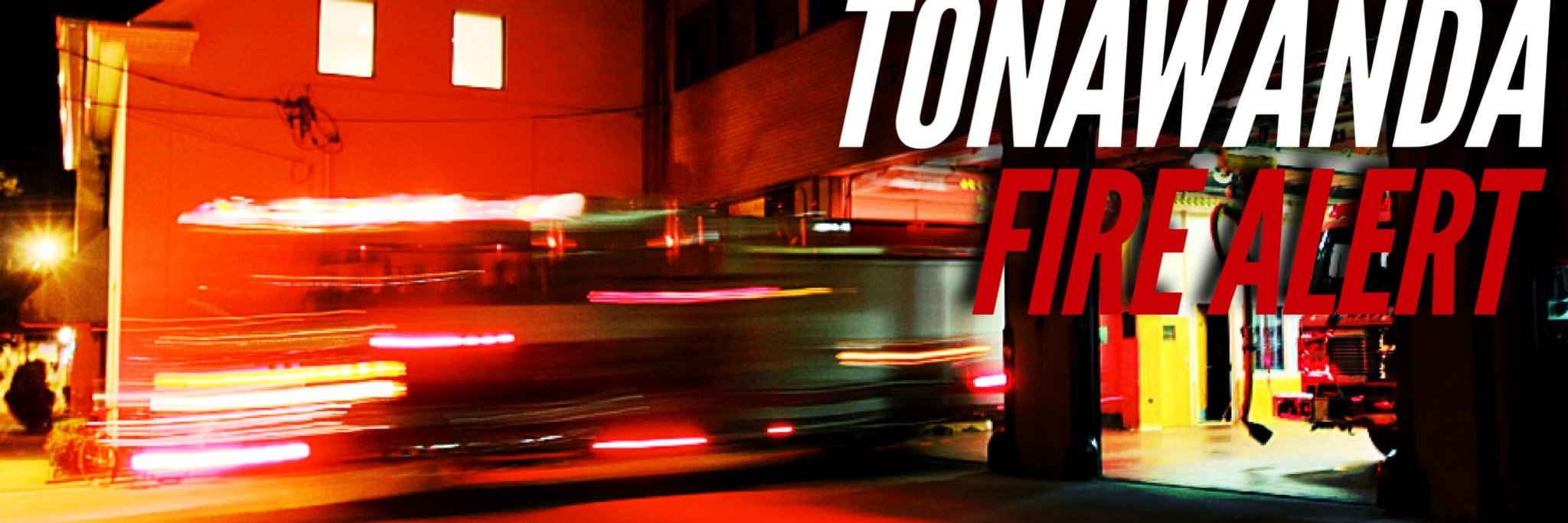 Tonawanda Fire Alert banner