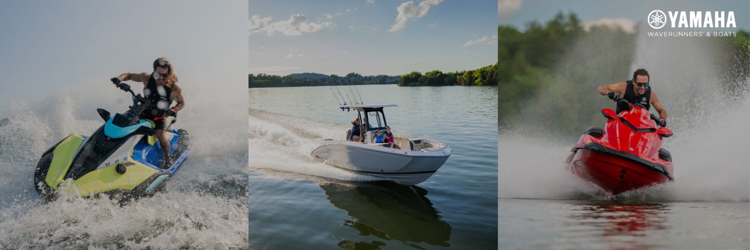 Yamaha Boats and WaveRunners banner