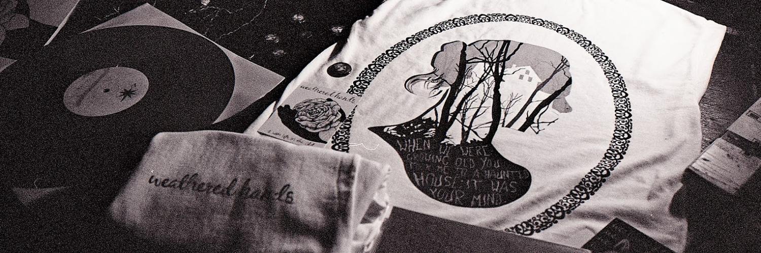 Weathered Hands banner