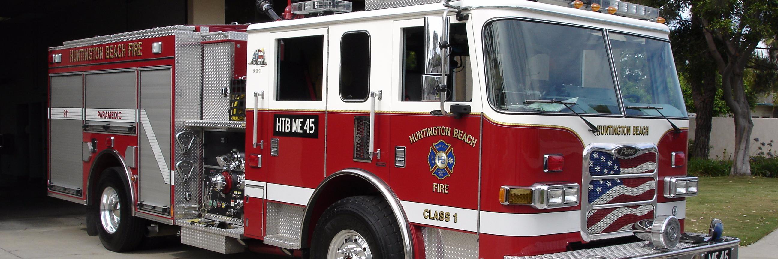 Huntington Beach Fire Department banner