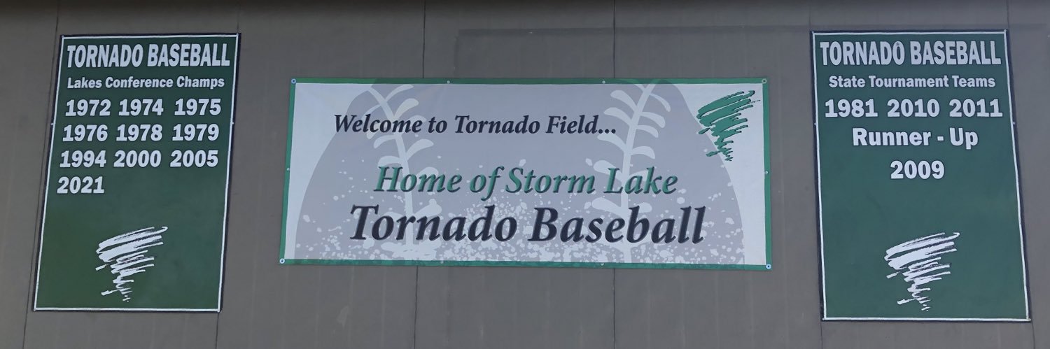 SL Tornado Baseball's banner