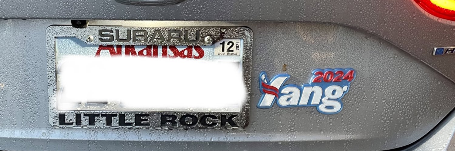 Arkansas4Yang's profile banner image