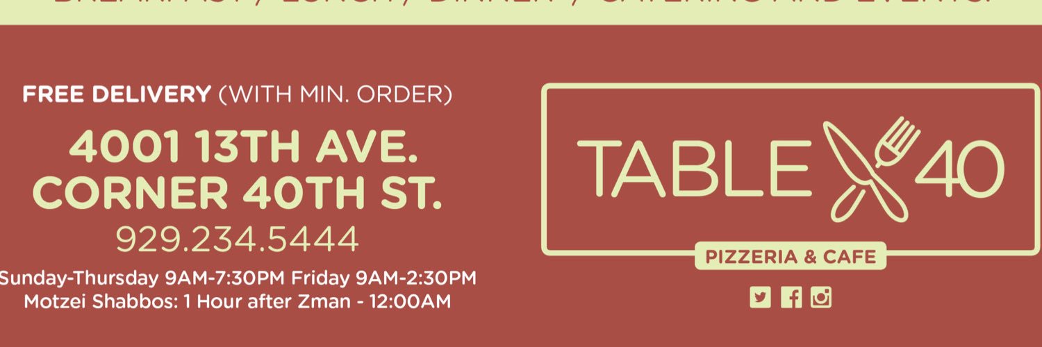 Table40Cafe's profile banner image