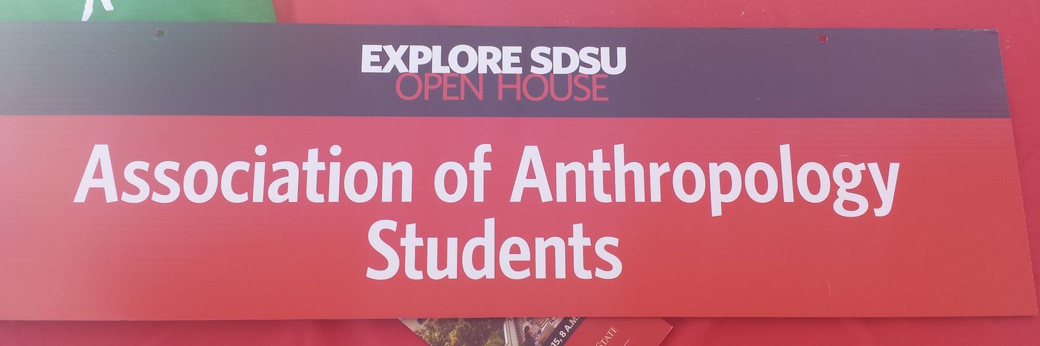 SDSU Anthro Club banner