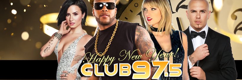 Club 97.5 banner
