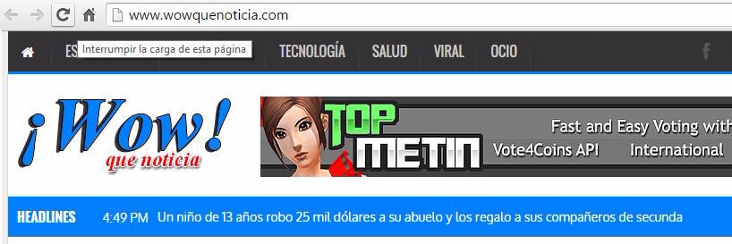 Wow que noticia banner